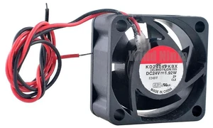 KD2404PKBX 40x40x20mm 40mm 4cm Dual Ball Bearing Axial Cooling Fan, DC24V 1.92W 2Pin Brushless Replacement Fan for Inverter Power Supply Heat Dissipation KD2404PKBX 40x40x20mm 40mm 4cm Dual Ball Bearing Axial Cooling Fan, DC24V 1.92W 2Pin Brushless Replacement Fan for Inverter Power Supply Heat Dissipation