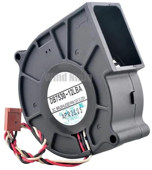 DB753012LBA 75x75x30mm 75mm DC12V 0.25A 3Pin Dual Ball Bearing Centrifugal Blower Fan, 7.5CM Replacement Chassis Cooling Fan for Air Intake & Exhaust of Electronic Chassis Equipment DB753012LBA 75x75x30mm 75mm DC12V 0.25A 3Pin Dual Ball Bearing Centrifugal Blower Fan, 7.5CM Replacement Chassis Cooling Fan for Air Intake & Exhaust of Electronic Chassis Equipment