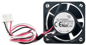EFB0412HHD 40x40x20mm 40mm DC12V 0.15A Dual Ball Bearing Axial Cooling Fan, 4CM Replacement Fan for H3C 3600, 5600, S5500 Network Switches & Network Equipment Heat Dissipation EFB0412HHD 40x40x20mm 40mm DC12V 0.15A Dual Ball Bearing Axial Cooling Fan, 4CM Replacement Fan for H3C 3600, 5600, S5500 Network Switches & Network Equipment Heat Dissipation