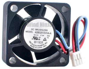 ASB02512VHAA 25x25x10mm 25mm DC12V 0.12A 3Pin Miniature Axial Cooling Fan, 2.5CM Slim Replacement Fan for Industrial Computer Power Supplies and Compact Industrial Electronic Hardware Heat Dissipati ASB02512VHAA 25x25x10mm 25mm DC12V 0.12A 3Pin Miniature Axial Cooling Fan, 2.5CM Slim Replacement Fan for Industrial Computer Power Supplies and Compact Industrial Electronic Hardware Heat Dissipati