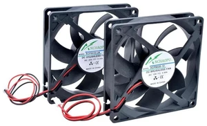 ACP9020 HighSpeed Axial Cooling Fan 92x92x20mm, DC24V 3500RPM Dual Ball Bearing 2Pin Replacement Fan for Computer Hardware, Industrial Cabinet and Electronic Equipment Heat Dissipation System ACP9020 HighSpeed Axial Cooling Fan 92x92x20mm, DC24V 3500RPM Dual Ball Bearing 2Pin Replacement Fan for Computer Hardware, Industrial Cabinet and Electronic Equipment Heat Dissipation System