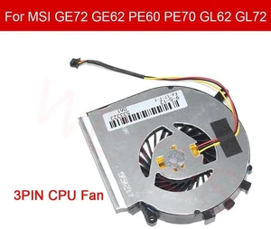 PAAD06015SL Laptop CPU Cooling Fan, DC5V 3Pin Replacement CPU Cooler Fan for MSI GE72, GE62, MS1795, PE60, PE70, GL62, GL72 Gaming Notebook Internal CPU Heat Dissipation Repair Part PAAD06015SL Laptop CPU Cooling Fan, DC5V 3Pin Replacement CPU Cooler Fan for MSI GE72, GE62, MS1795, PE60, PE70, GL62, GL72 Gaming Notebook Internal CPU Heat Dissipation Repair Part