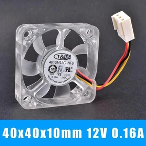 4010M12C NF6 40mm 40x40x10mm DC 12V 0.16A Ball Bearing Cooling Fan, Northbridge Southbridge Chipset Cooler Replacement Fan for Desktop Motherboard, Server, Power Supply, Small Electronic Equipment 4010M12C NF6 40mm 40x40x10mm DC 12V 0.16A Ball Bearing Cooling Fan, Northbridge Southbridge Chipset Cooler Replacement Fan for Desktop Motherboard, Server, Power Supply, Small Electronic Equipment