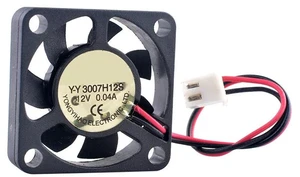 30mm UltraQuiet Cooling Fan DC 12V 0.04A 30x30x7mm Replacement Fan YY3007H12S, Mini Compact Axial Fan for Raspberry Pi, SingleBoard Computer and Small Electronic Device Heat Dissipation 30mm UltraQuiet Cooling Fan DC 12V 0.04A 30x30x7mm Replacement Fan YY3007H12S, Mini Compact Axial Fan for Raspberry Pi, SingleBoard Computer and Small Electronic Device Heat Dissipation
