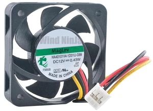 40mm Silent Cooling Fan DC 12V 0.43W 3Pin 40x40x10mm Replacement Fan HA40101V41D01UG99, Mini Axial Fan for Printer, Power Supply and Small Industrial Electronic Equipment Heat Dissipation 40mm Silent Cooling Fan DC 12V 0.43W 3Pin 40x40x10mm Replacement Fan HA40101V41D01UG99, Mini Axial Fan for Printer, Power Supply and Small Industrial Electronic Equipment Heat Dissipation