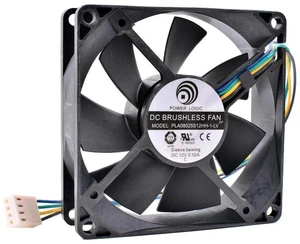 80mm 8025 PWM Cooling Fan DC 12V 0.50A 4Pin 80x80x25mm Replacement Fan PLA08025S12HH1LV, HighAirflow Axial Fan for Computer CPU, Chassis and DIY Electronic Hardware Heat Dissipation 80mm 8025 PWM Cooling Fan DC 12V 0.50A 4Pin 80x80x25mm Replacement Fan PLA08025S12HH1LV, HighAirflow Axial Fan for Computer CPU, Chassis and DIY Electronic Hardware Heat Dissipation