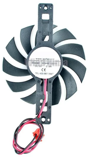 BracketType Cooling Fan DC 18V 0.18A 75mm Blade 100mm Mounting Spacing Replacement Fan WSH8010S18 for Induction Cooker Household Appliance Heat Dissipation Repair BracketType Cooling Fan DC 18V 0.18A 75mm Blade 100mm Mounting Spacing Replacement Fan WSH8010S18 for Induction Cooker Household Appliance Heat Dissipation Repair