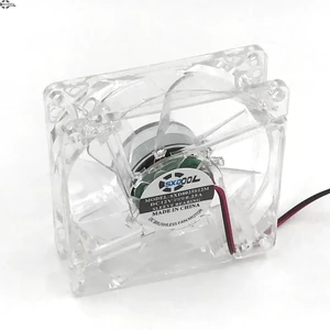 80mm 8025 LED Silent Computer Chassis Cooling Fan DC 12V, Axial Flow Fan with Molex 4D Connector for PC Case Decorative & Heat Dissipation Upgrade 80mm 8025 LED Silent Computer Chassis Cooling Fan DC 12V, Axial Flow Fan with Molex 4D Connector for PC Case Decorative & Heat Dissipation Upgrade