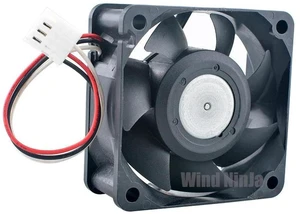 60x60x25mm Silent Cooling Fan DC 12V 0.08A Replacement Fan U60T12MHA752 for CPU, Chassis, Power Supply and Inverter Hardware Heat Dissipation 60x60x25mm Silent Cooling Fan DC 12V 0.08A Replacement Fan U60T12MHA752 for CPU, Chassis, Power Supply and Inverter Hardware Heat Dissipation