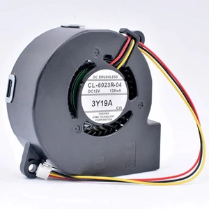 60x60x23mm Turbine Blower Cooling Fan DC 12V 130MA Replacement Fan CL6023R04, Centrifugal Blower for Projector and Custom Retrofit Cooling System Heat Dissipation Repair Parts 60x60x23mm Turbine Blower Cooling Fan DC 12V 130MA Replacement Fan CL6023R04, Centrifugal Blower for Projector and Custom Retrofit Cooling System Heat Dissipation Repair Parts