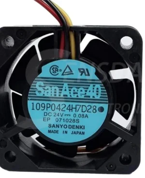 4015 Server Cooling Fan A90L00010441/39, DC 24V 0.08A Replacement Industrial Cooling Fan for Fanuc Equipment, High Airflow Quiet Operation Internal Ventilation Cooler Fan 4015 Server Cooling Fan A90L00010441/39, DC 24V 0.08A Replacement Industrial Cooling Fan for Fanuc Equipment, High Airflow Quiet Operation Internal Ventilation Cooler Fan