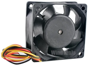 FBA06A24U Axial Cooling Fan, 60x60x25mm 6cm DC 24V 0.16A 3Pin Replacement Vent Fan, HighAirflow Cooler for Inverter and Power Supply Internal Heat Dissipation FBA06A24U Axial Cooling Fan, 60x60x25mm 6cm DC 24V 0.16A 3Pin Replacement Vent Fan, HighAirflow Cooler for Inverter and Power Supply Internal Heat Dissipation