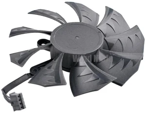 PLA09215B12H Graphics Card Cooling Fan, 85mm Diameter DC 12V 0.55A 4Pin PWM Dual Ball Bearing Replacement GPU Fan, 43x43x43mm Mounting Hole Spacing for Video Card Heat Dissipation PLA09215B12H Graphics Card Cooling Fan, 85mm Diameter DC 12V 0.55A 4Pin PWM Dual Ball Bearing Replacement GPU Fan, 43x43x43mm Mounting Hole Spacing for Video Card Heat Dissipation