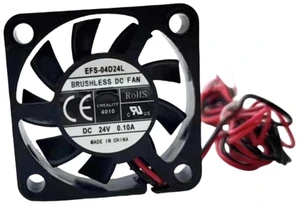 EFS04D24L UltraThin Industrial Blower Fan, 40x40x10mm 40mm DC 24V 0.1A 8000RPM with 135cm Long Cable Replacement Cooler for Inverter and PLC Equipment Heat Dissipation EFS04D24L UltraThin Industrial Blower Fan, 40x40x10mm 40mm DC 24V 0.1A 8000RPM with 135cm Long Cable Replacement Cooler for Inverter and PLC Equipment Heat Dissipation