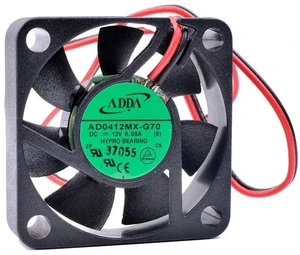 AD0412MXG70 40mm 4010 12V 0.08A 2Pin Ultra Quiet Cooling Fan, 40x40x10mm DC Brushless Fan for Computer Motherboard Northbridge Southbridge Chipset Heat Dissipation Replacement AD0412MXG70 40mm 4010 12V 0.08A 2Pin Ultra Quiet Cooling Fan, 40x40x10mm DC Brushless Fan for Computer Motherboard Northbridge Southbridge Chipset Heat Dissipation Replacement