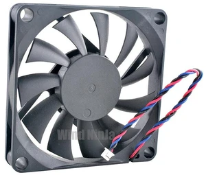 7010BVMM12 UltraThin 70x70x10mm 70mm Cooling Fan, DC 12V 0.28A 3Pin Ball Bearing Brushless Replacement Fan for PC Power Supply, Computer Case, CPU Compact Heat Dissipation 7010BVMM12 UltraThin 70x70x10mm 70mm Cooling Fan, DC 12V 0.28A 3Pin Ball Bearing Brushless Replacement Fan for PC Power Supply, Computer Case, CPU Compact Heat Dissipation