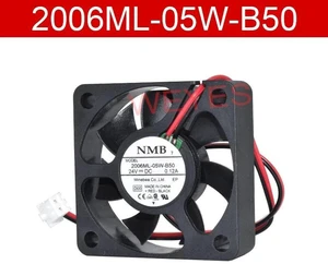 2006ML05WB50 Replacement Cooling Fan, 50x50x15mm 5cm DC 24V 0.12A 2Wire Brushless Fan for Industrial Equipment, Inverter, Compact Device Heat Dissipation 2006ML05WB50 Replacement Cooling Fan, 50x50x15mm 5cm DC 24V 0.12A 2Wire Brushless Fan for Industrial Equipment, Inverter, Compact Device Heat Dissipation