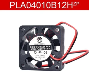 PLA04010B12H Axial Cooling Fan, 40x40x10mm DC 12V 0.06A 2Pin Brushless Replacement Fan for Server Industrial Equipment Heat Dissipation Repair PLA04010B12H Axial Cooling Fan, 40x40x10mm DC 12V 0.06A 2Pin Brushless Replacement Fan for Server Industrial Equipment Heat Dissipation Repair