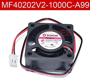 MF40202V21000CA99 Square Axial Cooling Fan, 40x40x20mm 4020 DC 24V 0.68W 2Pin Brushless Replacement Fan for Server Industrial Cabinet Equipment Heat Dissipation Repair MF40202V21000CA99 Square Axial Cooling Fan, 40x40x20mm 4020 DC 24V 0.68W 2Pin Brushless Replacement Fan for Server Industrial Cabinet Equipment Heat Dissipation Repair