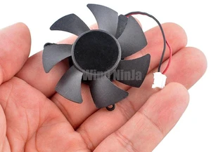 PLD05010S12L Graphics Card Cooling Fan, 47mm Blade Diameter 39mm Hole Spacing DC 12V 0.10A 2Pin Sleeve Bearing Replacement Fan for GT220 GTS210 Aluminum GPU Cooler Repair PLD05010S12L Graphics Card Cooling Fan, 47mm Blade Diameter 39mm Hole Spacing DC 12V 0.10A 2Pin Sleeve Bearing Replacement Fan for GT220 GTS210 Aluminum GPU Cooler Repair