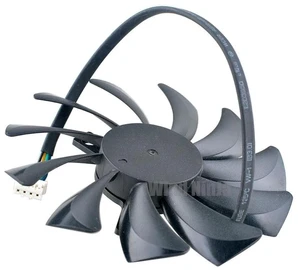 HA9010H12SFZ 85mm Diameter GPU Cooling Fan DC 12V 0.57A 4Pin PWM Brushless Replacement Fan for Graphics Card, Router, CPU, Compact PC Video Card Cooler Repair Parts HA9010H12SFZ 85mm Diameter GPU Cooling Fan DC 12V 0.57A 4Pin PWM Brushless Replacement Fan for Graphics Card, Router, CPU, Compact PC Video Card Cooler Repair Parts