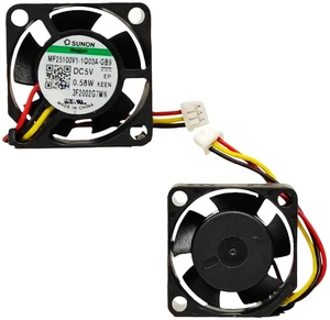 25x25x10mm 25mm DC 5V 0.58W 10000RPM Miniature Brushless Silent Axial Cooling Fan 2Pin Compact Replacement Fan for Embedded System, Router, Power Module, Small Electronic Equipment Heat Dissipation 25x25x10mm 25mm DC 5V 0.58W 10000RPM Miniature Brushless Silent Axial Cooling Fan 2Pin Compact Replacement Fan for Embedded System, Router, Power Module, Small Electronic Equipment Heat Dissipation
