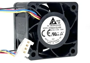 FFB0412UHN 4028 40x40x28mm DC 12V 0.75A 14000RPM HighSpeed PWM Axial Cooling Fan 40mm Brushless Replacement Fan for PC, Server, Industrial Cabinet, Compact Hardware Heat Dissipation Parts FFB0412UHN 4028 40x40x28mm DC 12V 0.75A 14000RPM HighSpeed PWM Axial Cooling Fan 40mm Brushless Replacement Fan for PC, Server, Industrial Cabinet, Compact Hardware Heat Dissipation Parts