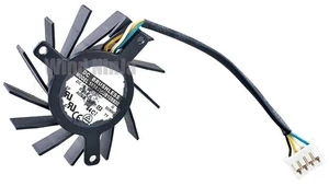 AY04505UB10BB00 45mm AllInOne Graphics Card Cooling Fan DC 5V 0.42A 4Pin Brushless Replacement Fan with 35x35x27mm Hole Spacing for GPU Video Card Hardware Heat Dissipation Repair Parts AY04505UB10BB00 45mm AllInOne Graphics Card Cooling Fan DC 5V 0.42A 4Pin Brushless Replacement Fan with 35x35x27mm Hole Spacing for GPU Video Card Hardware Heat Dissipation Repair Parts