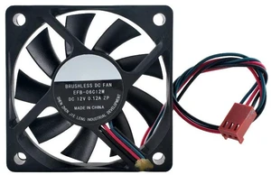 EFB06C12M 6015 60x60x15mm DC 12V 0.12A 3Pin Silent Axial Brushless Cooling Fan 60mm Replacement Fan for Computer Hardware, Notebook, Mainboard CPU Heat Dissipation Repair Parts EFB06C12M 6015 60x60x15mm DC 12V 0.12A 3Pin Silent Axial Brushless Cooling Fan 60mm Replacement Fan for Computer Hardware, Notebook, Mainboard CPU Heat Dissipation Repair Parts
