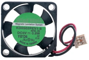 KD0502PEV18 Mini Cooling Fan 25x25x7mm 2.5cm DC5V 0.8W 2Pin Magnetic Levitation Bearing Micro DC Brushless Axial Fan Replacement for Router, Network Equipment, Small Electronic Cooling Project KD0502PEV18 Mini Cooling Fan 25x25x7mm 2.5cm DC5V 0.8W 2Pin Magnetic Levitation Bearing Micro DC Brushless Axial Fan Replacement for Router, Network Equipment, Small Electronic Cooling Project