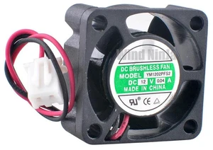 YM1202PFS2 2510 Axial Mini Cooling Fan 25x25x10mm 2.5CM DC12V 0.04A 2Pin Brushless Tiny Fan Replacement for Printer, Router, Compact SmallFormFactor Electronic Equipment Heat Dissipation YM1202PFS2 2510 Axial Mini Cooling Fan 25x25x10mm 2.5CM DC12V 0.04A 2Pin Brushless Tiny Fan Replacement for Printer, Router, Compact SmallFormFactor Electronic Equipment Heat Dissipation