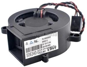 B502012 05005A0022 5020 Centrifugal Blower Cooling Fan 50x50x20mm 5CM DC12V 0.10A 3Pin Brushless Replacement Fan for Projector Compact Enclosed Equipment Heat Dissipation B502012 05005A0022 5020 Centrifugal Blower Cooling Fan 50x50x20mm 5CM DC12V 0.10A 3Pin Brushless Replacement Fan for Projector Compact Enclosed Equipment Heat Dissipation