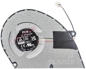 Laptop CPU Cooling Fan 23.KJAN7.001 DFS5K121154919 DC5V 0.5A 4Pin PWM Replacement Cooler for A51548M, A315510p, A31524P, N23Q11, N23C3 Series Notebooks, Internal Repair Spare Fan Laptop CPU Cooling Fan 23.KJAN7.001 DFS5K121154919 DC5V 0.5A 4Pin PWM Replacement Cooler for A51548M, A315510p, A31524P, N23Q11, N23C3 Series Notebooks, Internal Repair Spare Fan