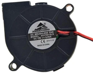 AVF5015LS Centrifugal Turbine Blower Fan 50x50x15mm 5015 5CM DC12V 0.06A Universal Replacement Cooling Fan, Dedicated Blower for Humidifier, Small Electronic Equipment Ventilation Repair AVF5015LS Centrifugal Turbine Blower Fan 50x50x15mm 5015 5CM DC12V 0.06A Universal Replacement Cooling Fan, Dedicated Blower for Humidifier, Small Electronic Equipment Ventilation Repair