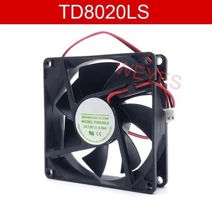 TD8020LS 80x80x20mm 8020 Brushless DC Cooling Fan with Heatsink Assembly DC12V 0.08A 2Pin, Replacement Thermal Cooler for Embedded Devices, Small Industrial Equipment Repair Hardware TD8020LS 80x80x20mm 8020 Brushless DC Cooling Fan with Heatsink Assembly DC12V 0.08A 2Pin, Replacement Thermal Cooler for Embedded Devices, Small Industrial Equipment Repair Hardware