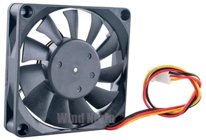 D07R12B2M 70mm CPU Cooling Fan 70x70x15mm DC12V 0.10A 3Pin Dual Ball Bearing Axial Fan, Replacement Cooler for Desktop Embedded Computer Hardware Thermal Dissipation Repair Hardware D07R12B2M 70mm CPU Cooling Fan 70x70x15mm DC12V 0.10A 3Pin Dual Ball Bearing Axial Fan, Replacement Cooler for Desktop Embedded Computer Hardware Thermal Dissipation Repair Hardware