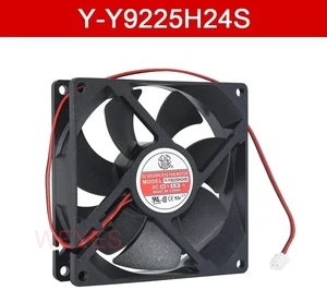 YY9225H24S DC 24V 0.3A 92x92x25mm 2Pin Cooling Fan with Heatsink, Replacement Industrial Cooler for Welding Machine, HighAirflow Radiator Fan for Welding Equipment Heat Dissipation Repair YY9225H24S DC 24V 0.3A 92x92x25mm 2Pin Cooling Fan with Heatsink, Replacement Industrial Cooler for Welding Machine, HighAirflow Radiator Fan for Welding Equipment Heat Dissipation Repair
