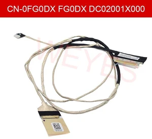 CN0FG0DX FG0DX DC02001X000 LCD EDP Screen Flex Cable, Replacement LVDS Display Cable for Dell Inspiron 5455,5545,5547,5548,5543,5000,P39F Laptop NonTouch LCD Video Repair Spare Part CN0FG0DX FG0DX DC02001X000 LCD EDP Screen Flex Cable, Replacement LVDS Display Cable for Dell Inspiron 5455,5545,5547,5548,5543,5000,P39F Laptop NonTouch LCD Video Repair Spare Part