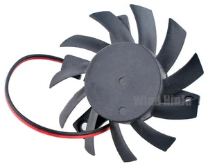 T126010SM Axial Cooling Fan DC 12V 0.14A, 55mm Fan with 40x40x40mm Mount Hole Spacing, Brushless Cooling Fan for Graphics Card, Router, IPC, CPU Electronic Heat Dissipation Projects T126010SM Axial Cooling Fan DC 12V 0.14A, 55mm Fan with 40x40x40mm Mount Hole Spacing, Brushless Cooling Fan for Graphics Card, Router, IPC, CPU Electronic Heat Dissipation Projects