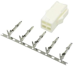 JZSPCK19 Encoder Plug Connector, 4Pin Female Servo Encoder Connector for 7thGeneration Servo Drive Motor Encoder Signal Harness Wiring Replacement Projects JZSPCK19 Encoder Plug Connector, 4Pin Female Servo Encoder Connector for 7thGeneration Servo Drive Motor Encoder Signal Harness Wiring Replacement Projects