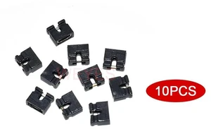 10 Pcs Black Jumper Caps 2.00mm Pitch Standard PCB Mini Jumper Shorting Cap Connector, Circuit Board Short Link Plug for Electronic DIY Projects, Motherboard, Circuit Modification & Experimental Circu 10 Pcs Black Jumper Caps 2.00mm Pitch Standard PCB Mini Jumper Shorting Cap Connector, Circuit Board Short Link Plug for Electronic DIY Projects, Motherboard, Circuit Modification & Experimental Circu