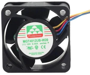 MGT4012UBW20 40x40x20mm 4020 Server Cooling Fan, DC 12V 0.3A 4Wire 40mm Replacement Axial Fan, HighPerformance Ventilation Fan for Server, Power Supply and Industrial Equipment Heat Dissipation MGT4012UBW20 40x40x20mm 4020 Server Cooling Fan, DC 12V 0.3A 4Wire 40mm Replacement Axial Fan, HighPerformance Ventilation Fan for Server, Power Supply and Industrial Equipment Heat Dissipation