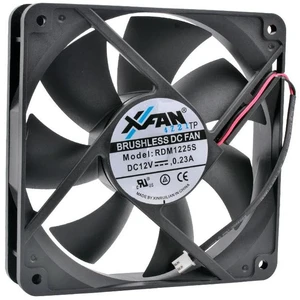 RDM1225S 12025 Inverted Exhaust Cooling Fan, DC 12V 0.23A 2Pin 2Wire 120x120x25mm 120mm Replacement Fan for PC Chassis and Power Supply ReverseAirDirection Heat Dissipation RDM1225S 12025 Inverted Exhaust Cooling Fan, DC 12V 0.23A 2Pin 2Wire 120x120x25mm 120mm Replacement Fan for PC Chassis and Power Supply ReverseAirDirection Heat Dissipation