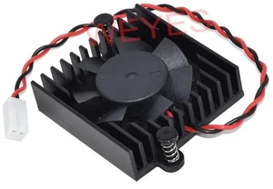 DC 5V 2Wire Chipset Cooling Fan with Heatsink for Large HDCVI Surveillance Cameras, BGA Chip Cooler Radiator Kit for Security Camera Mainboard Heat Dissipation DC 5V 2Wire Chipset Cooling Fan with Heatsink for Large HDCVI Surveillance Cameras, BGA Chip Cooler Radiator Kit for Security Camera Mainboard Heat Dissipation