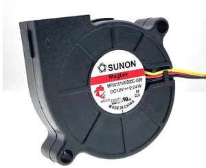 MF5015VXB00CG99 5015 Centrifugal Turbine Blower Fan, 50×50×15mm DC 12V 0.17A 2Wire MagLev Magnetic Levitation Bearing Replacement Cooling Fan for 3D Printer Hotend Extruder Heat Dissipation MF5015VXB00CG99 5015 Centrifugal Turbine Blower Fan, 50×50×15mm DC 12V 0.17A 2Wire MagLev Magnetic Levitation Bearing Replacement Cooling Fan for 3D Printer Hotend Extruder Heat Dissipation