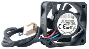 AFB0412LB 4015 Mini Axial Cooling Fan, 40×40×15mm 4CM DC 12V 0.09A 3Pin DualBall Bearing Replacement Fan for Industrial Computer CPU, Embedded Device, Small Industrial Chassis Heat Dissipation AFB0412LB 4015 Mini Axial Cooling Fan, 40×40×15mm 4CM DC 12V 0.09A 3Pin DualBall Bearing Replacement Fan for Industrial Computer CPU, Embedded Device, Small Industrial Chassis Heat Dissipation