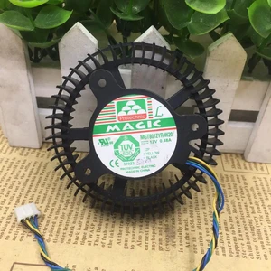 MGT8012YRW20 GPU Cooling Fan with Fan Wheel, DC 12V 0.48A 4Pin PWM Replacement Fan for GTX260 GTX275 GTX280 GTX285 Graphics Card Heat Dissipation MGT8012YRW20 GPU Cooling Fan with Fan Wheel, DC 12V 0.48A 4Pin PWM Replacement Fan for GTX260 GTX275 GTX280 GTX285 Graphics Card Heat Dissipation