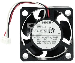 1 PCS 04015SS24NAL Compatible 40mm Axial Cooling Fan, 40×40×15mm DC 24V 0.08A DualBall Bearing Fan, 8300RPM 7.4CFM Replacement Fan for Industrial & Compact Equipment Cooling 1 PCS 04015SS24NAL Compatible 40mm Axial Cooling Fan, 40×40×15mm DC 24V 0.08A DualBall Bearing Fan, 8300RPM 7.4CFM Replacement Fan for Industrial & Compact Equipment Cooling
