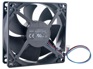 AUB0812HE 80mm 80x80x25mm DC12V 0.30A Axial Cooling Fan, 3Pin Tachometer Output, Replacement Fan Compatible with BenQ Optoma NEC Epson Projector, 8CM 8025 Brushless DC Ventilation Fan AUB0812HE 80mm 80x80x25mm DC12V 0.30A Axial Cooling Fan, 3Pin Tachometer Output, Replacement Fan Compatible with BenQ Optoma NEC Epson Projector, 8CM 8025 Brushless DC Ventilation Fan