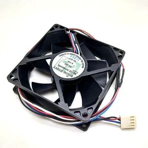 RDH8025B2 80mm 8025 8CM DC24V Dual Ball Bearing Cooling Fan, 4Pin PWM Temperature Control Axial Fan, Replacement Ventilation Fan for 3D Printer, Industrial Equipment Cabinet RDH8025B2 80mm 8025 8CM DC24V Dual Ball Bearing Cooling Fan, 4Pin PWM Temperature Control Axial Fan, Replacement Ventilation Fan for 3D Printer, Industrial Equipment Cabinet